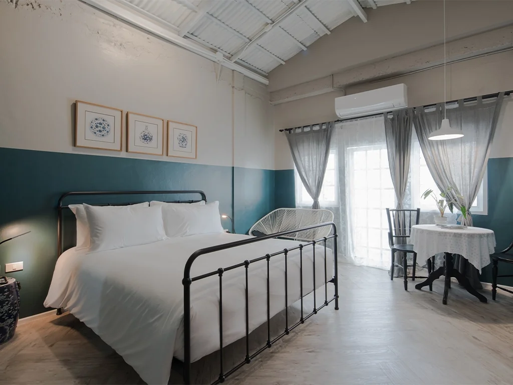 Double-bed room at Blu Monkey Boutique Phuket Town
